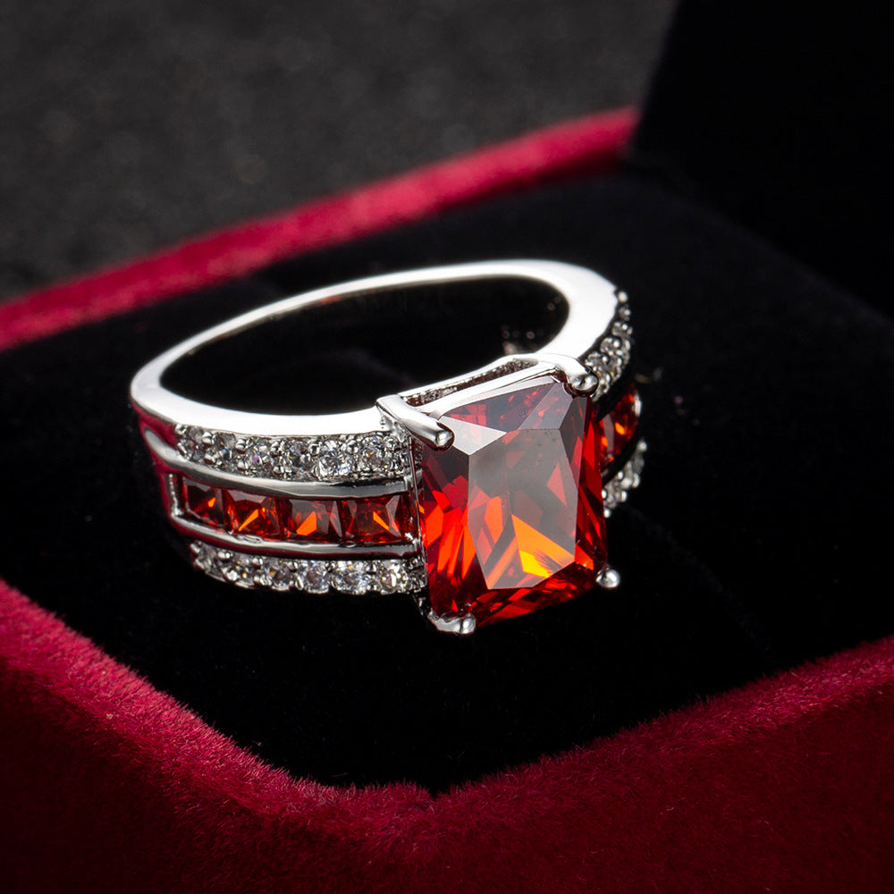 Anello Kassira Redmont | Oro Bianco