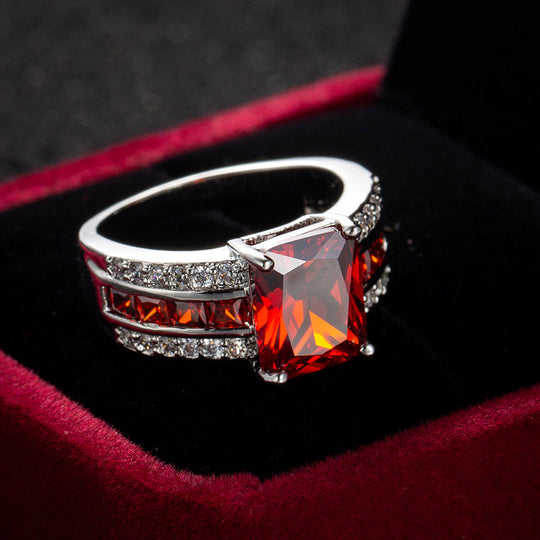 Anello Kassira Redmont | Oro Bianco