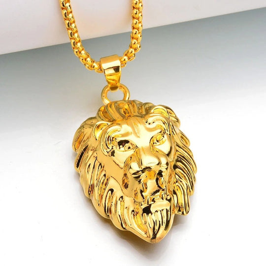 Collana con Pendente Leone Dominion | Oro