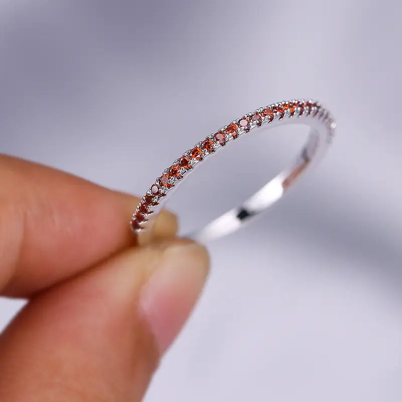 Anello Soraya Rubelis | Oro Bianco