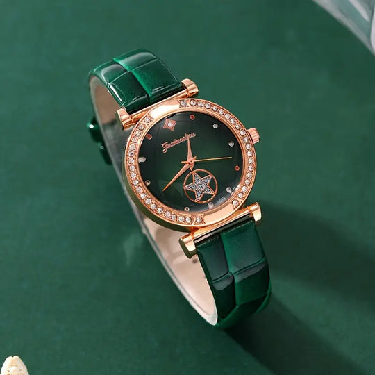 Set di Gioielli Verdantra Timecourt | Oro
