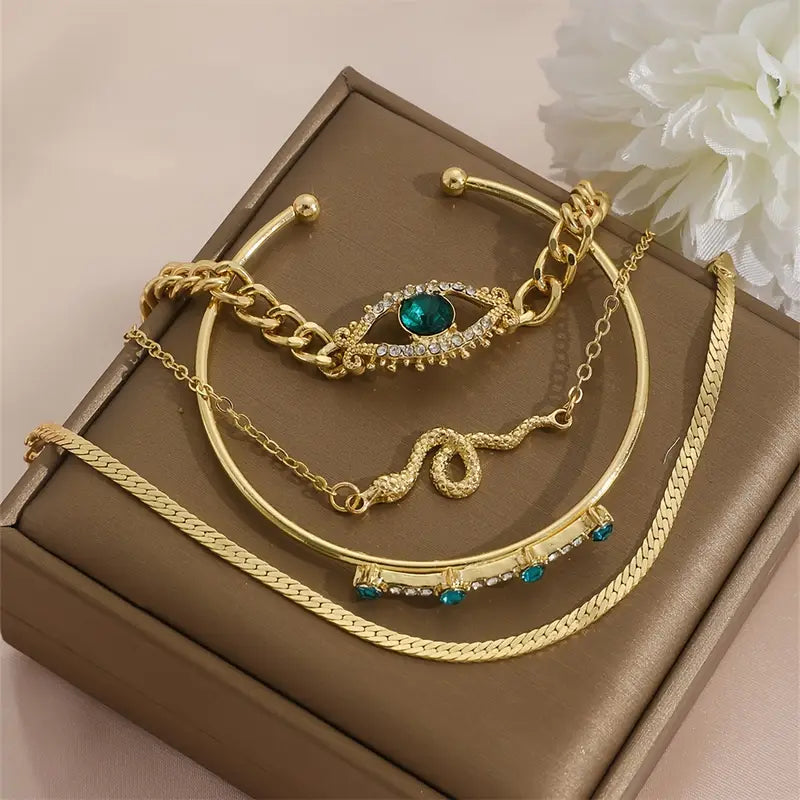 Set di Bracciali Serpina Veyra | Oro