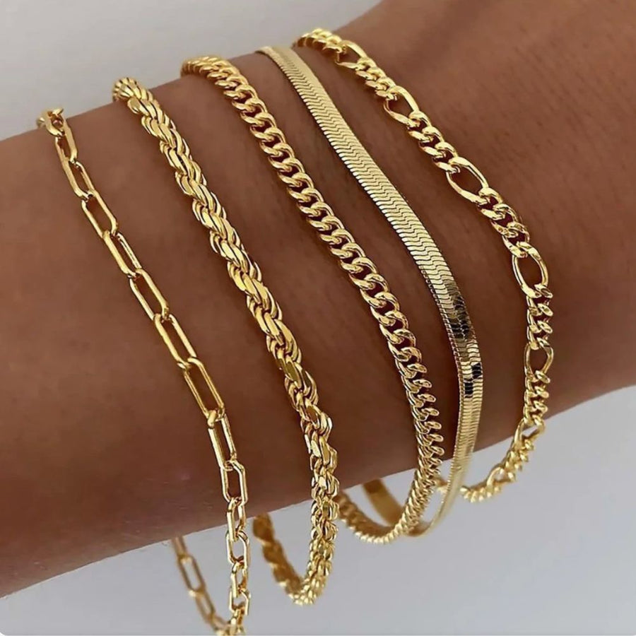 Set di Bracciali Sovrapposti Ellis