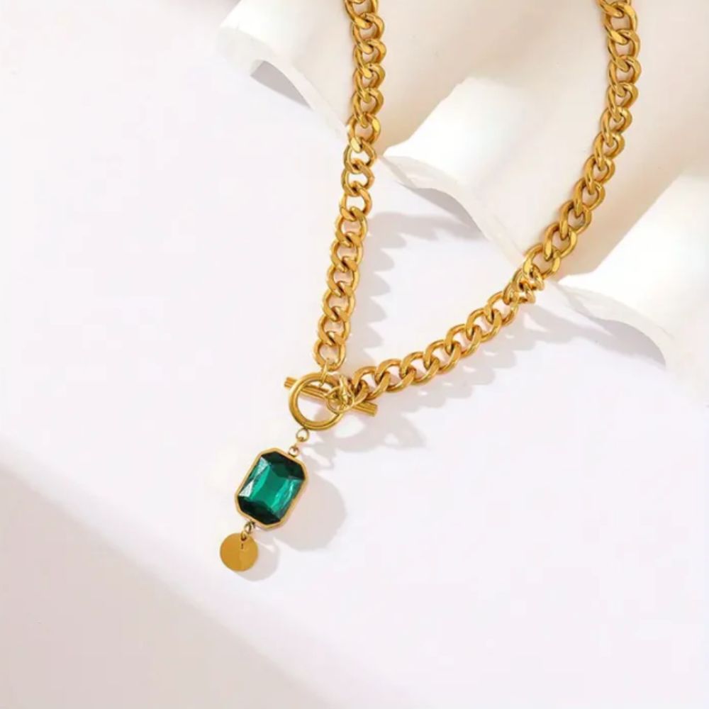 Collana Pendente Smeraldo