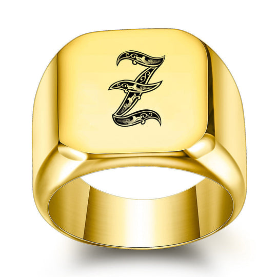 Anello Iniziale Nobile Classico | Oro