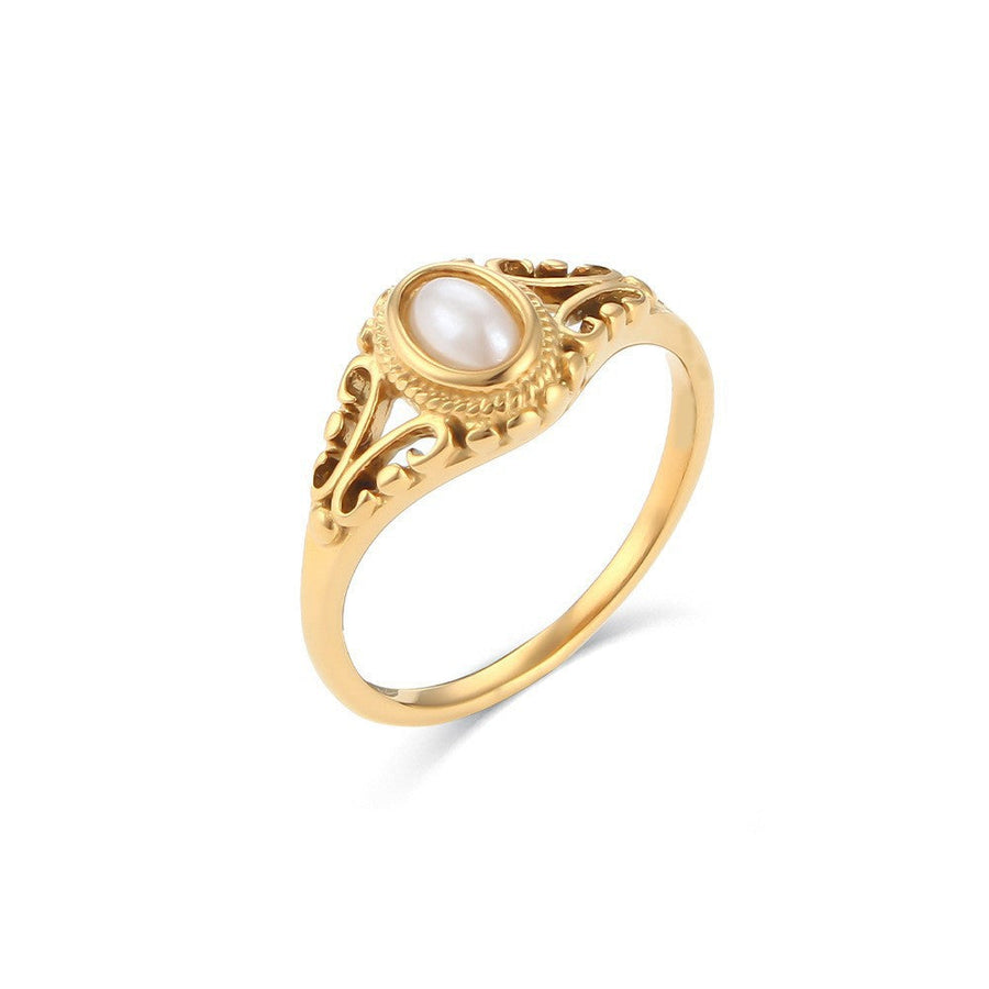 Anello di Perle Senza Tempo Zavienne | Oro