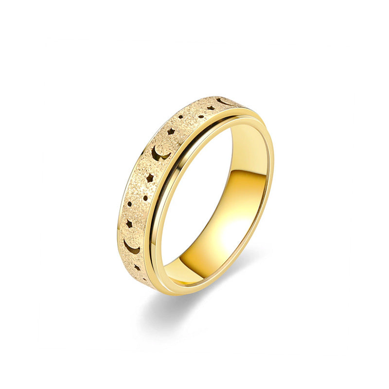 Anello Atlas Cielo Notturno | Oro