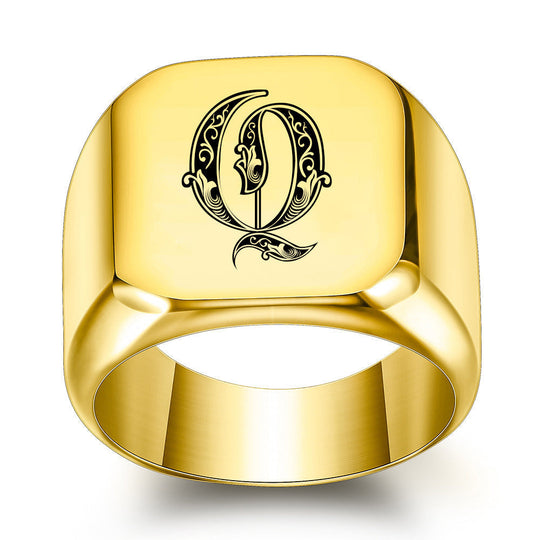 Anello Iniziale Nobile Classico | Oro