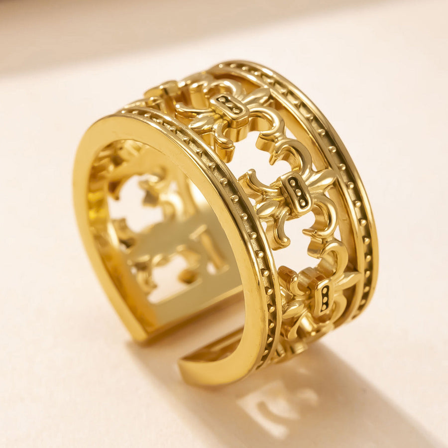 Anello Corona Imperiale Forgiato | Oro
