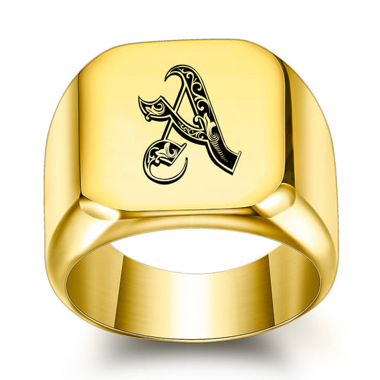 Anello Iniziale Nobile Classico | Oro