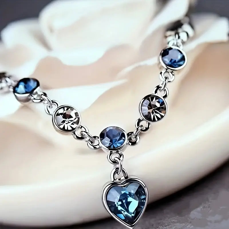 Bracciale Ocean Heart Glow | Oro Bianco