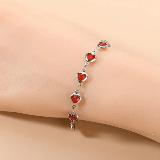 Bracciale Ophelyra Garnetelle in Oro Bianco