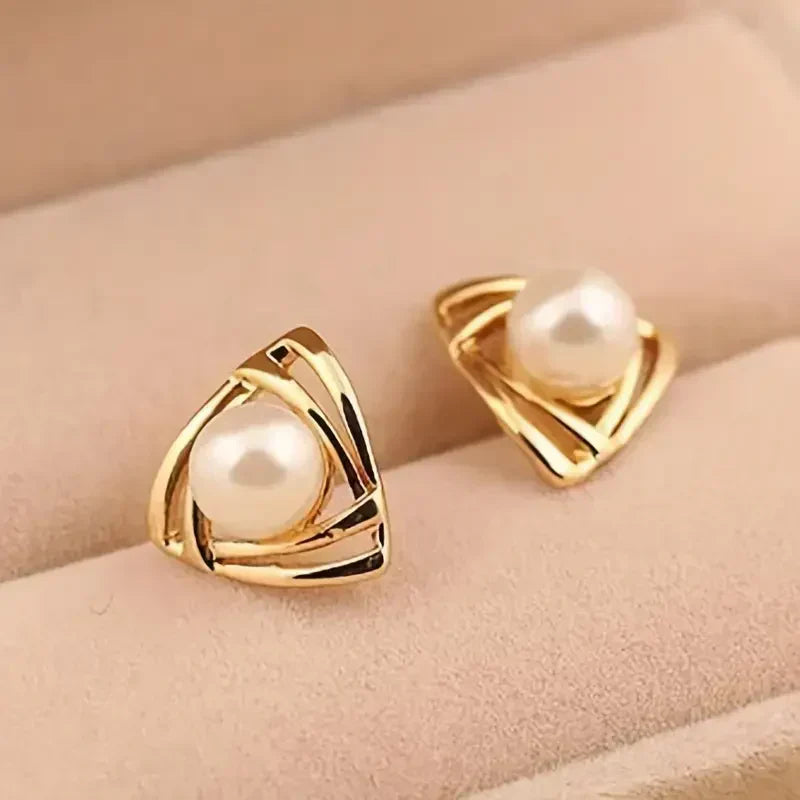 Orecchini in Perla e Oro Squisiti | Oro