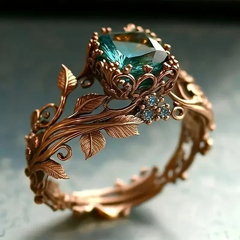 Anello in Cristallo Forestlight | Oro Rosa