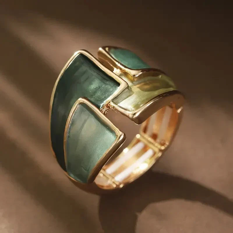 Anello Foglia Dorata | Oro