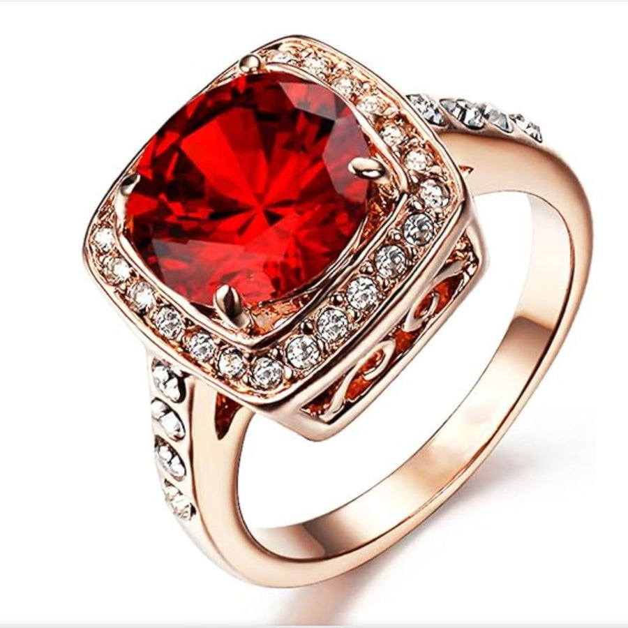 Anello Dichiarativo Ruby Halo