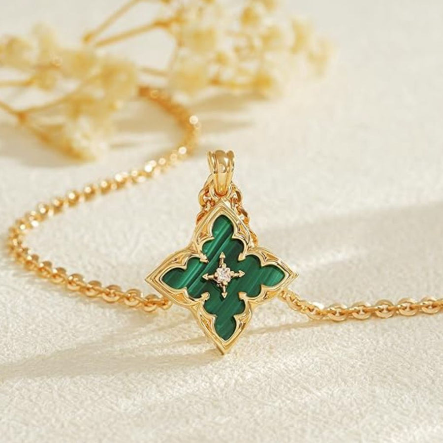Collana Pendente Smeraldo