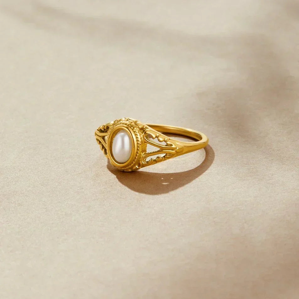 Anello di Perle Senza Tempo Zavienne | Oro